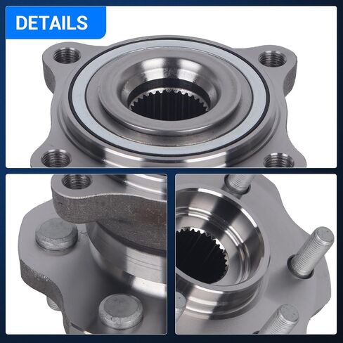 Autoround 541003 محمل العجلات الخلفية ومجموعة المحور متوافقة مع Nissan Armada 2005-2008، Pathfinder 2005-2012، 6 العروات in Saudi Arabia