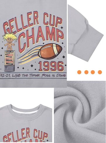 ASTANFY Thanksgiving Sweatshirt Women Cute Turkey Sweatshirts Funny Fall Turkey Face Pullover Thanksgiving Long Sleeve Shirt in Kuwait