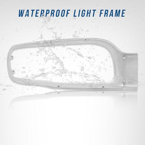 Headlight Bezel Chrome fit for Peterbilt 389 Semi Trucks Pair Driver & Passenger Side (Main Headlight Bezel) (Front Headlight Bezel, Pair) in Saudi Arabia