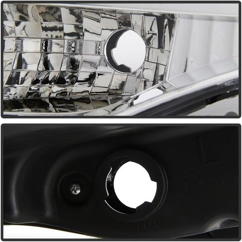 ACANII - For 2007-2014 Ford Expedition Headlights Driver + Passenger Side 07-14 Replacement Headlamps in Saudi Arabia