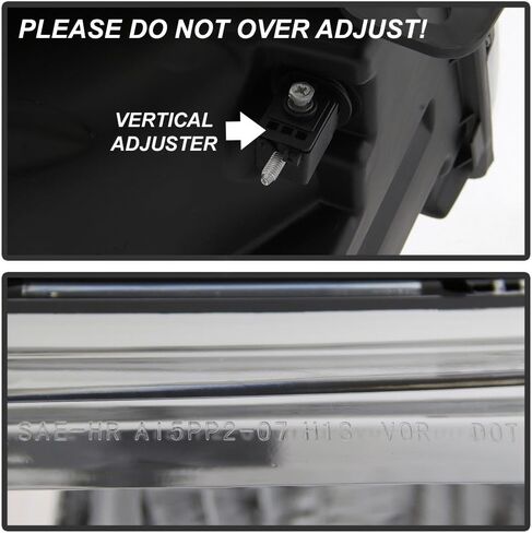 ACANII - For 2007-2014 Ford Expedition Headlights Driver + Passenger Side 07-14 Replacement Headlamps in Saudi Arabia