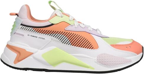 PUMA Womens Rs-X Mismatched Lace Up Sneakers Shoes - White in Saudi Arabia