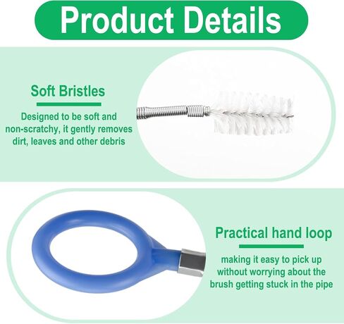 1 Pack 78 Inch Flexible Tube Cleaning Tool, Car Sunroof Drain Cleaning Brushes for Car, Sewers, Windshields, Drain Hole in Saudi Arabia