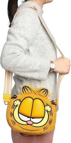 Bioworld Garfield 3D Character Plush Women's Crossbody Bag in Saudi Arabia