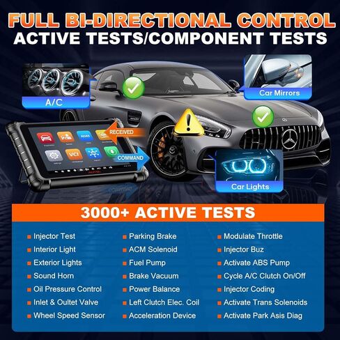 Autel MaxiSys MS906MAX Scan Tool, Upgraded MS906 PRO/ MK906 PRO/ MS906BT/ MK906BT/ MK908/ MP900BT Scanner, ECU Coding, 40+ Services, 3000+ Active Tests, All System Diagnostic Tool, VAG Guided, FCA SGW in Saudi Arabia