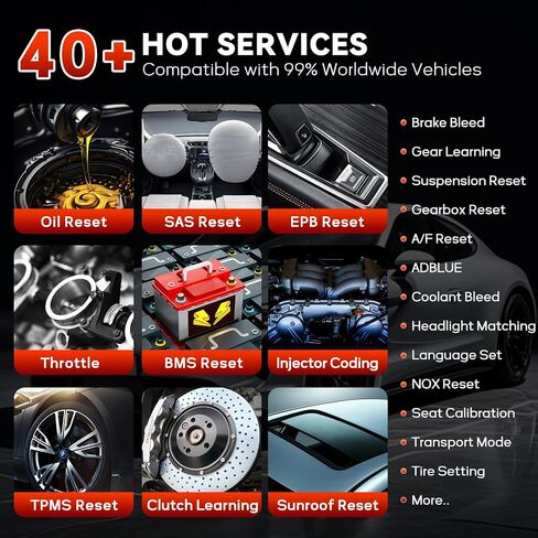 الماسح الضوئي Autel MaxiPRO MP900TS يصل إلى MS906 PRO MS906TS MP900BT MK900-TS TPMS أداة تشخيص البرمجة مثل اختبار MS906 Pro TS ثنائي الاتجاه CAN FD&DOIP 40+ Service FCA SGW in Saudi Arabia