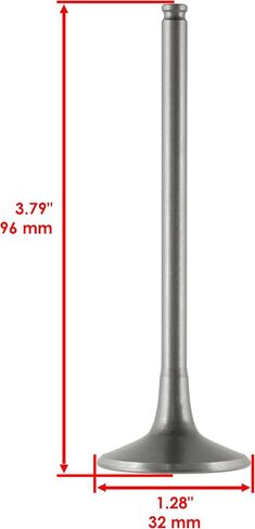 Caltric Exhaust and Intake Valve Kit Compatible with Polaris RZR 570 EPS 2017-2020 / RZR Trail 570 2021-2022 / ACE 570 2017-2019 / Ranger Crew 570 2017-2023 in Saudi Arabia