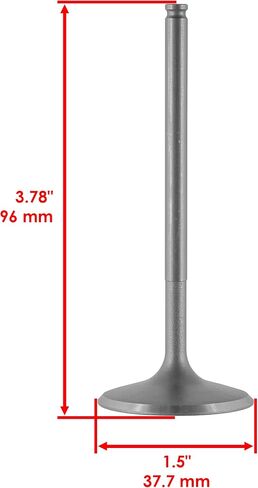 Caltric Exhaust and Intake Valve Kit Compatible with Polaris RZR 570 EPS 2017-2020 / RZR Trail 570 2021-2022 / ACE 570 2017-2019 / Ranger Crew 570 2017-2023 in Saudi Arabia