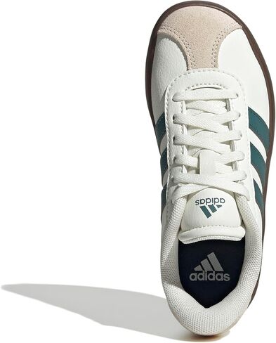 adidas Vl Court 3.0 Lace-Up Sneaker, White/Dark Blue/Better Scarlet, 5 US Unisex Big Kid in Saudi Arabia