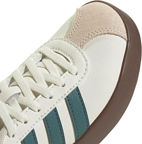 adidas Vl Court 3.0 Lace-Up Sneaker, White/Dark Blue/Better Scarlet, 5 US Unisex Big Kid in Saudi Arabia