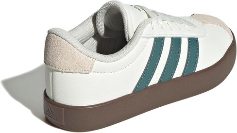 adidas Vl Court 3.0 Lace-Up Sneaker, White/Dark Blue/Better Scarlet, 5 US Unisex Big Kid in Saudi Arabia