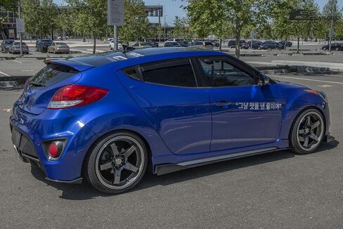 Extreme Online Store Replacement for 2012-2017 Hyundai Veloster Models | EOS Visors JDM in-Channel Style Smoke Tinted Side Vents Rain Guard Window Deflectors DWV-V128 in Saudi Arabia