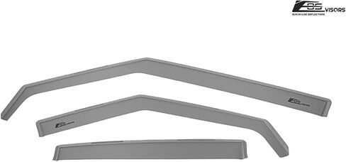 Extreme Online Store Replacement for 2012-2017 Hyundai Veloster Models | EOS Visors JDM in-Channel Style Smoke Tinted Side Vents Rain Guard Window Deflectors DWV-V128 in Saudi Arabia