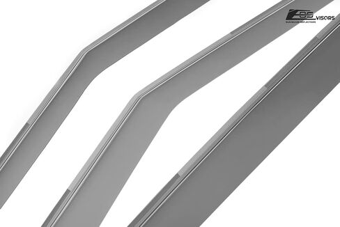 Extreme Online Store Replacement for 2012-2017 Hyundai Veloster Models | EOS Visors JDM in-Channel Style Smoke Tinted Side Vents Rain Guard Window Deflectors DWV-V128 in Saudi Arabia