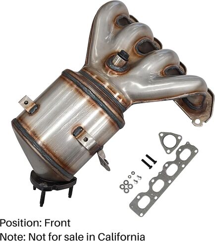 محول حفاز متوافق مع Toyota Sienna 2004-2006 3.3L أمامي يسار، FWD فقط، استبدل 16392 (متوافق مع EPA) in Kuwait