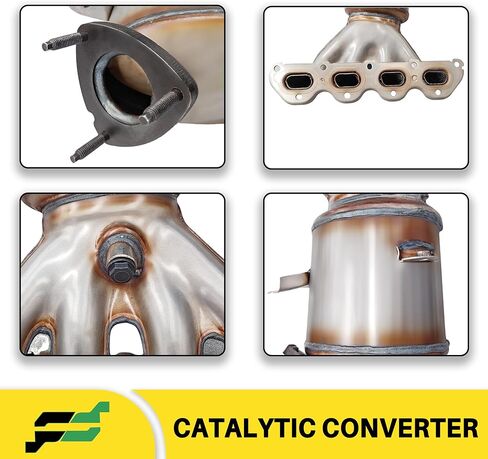 محول حفاز متوافق مع Toyota Sienna 2004-2006 3.3L أمامي يسار، FWD فقط، استبدل 16392 (متوافق مع EPA) in Kuwait