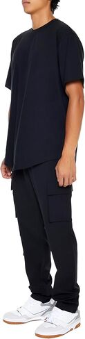 Forever 21 Men's Slim-fit Drawstring Cargo Joggers in Saudi Arabia