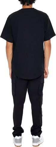 Forever 21 Men's Slim-fit Drawstring Cargo Joggers in Saudi Arabia