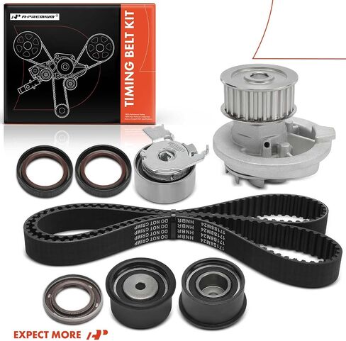 A-Premium Engine Timing Belt Kit with Water Pump Compatible with Chevrolet LUV 1998 & Isuzu Amigo 1998-2000, Rodeo 1998-2003, Rodeo Sport 2001-2003 - DOHC L4 2.2L in Saudi Arabia