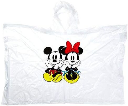 Disney Mickey Mouse Florida Adult Poncho, Yellow, One Size in Saudi Arabia