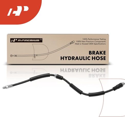 A-Premium Front Driver or Passenger Brake Hydraulic Hose Compatible with BMW Models - X5 2007-2018, X6 2008-2019 - Replace# 34306887451 in Saudi Arabia