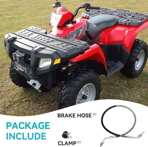 خط خرطوم الفرامل الأمامي الأيمن لـ Polaris Sportsman Magnum Trail Boss Trail Blazer Xplorer Xpress Scrambler Sport Xpediti-on Big Boss Diese-l Worker 250 300 325 350 400 425 500 335 455 1930753 in Saudi Arabia
