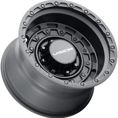 Vision 403 TACTICAL Custom Wheel - 18x9.5, -18 Offset, 8x180 Bolt Pattern, 124.2mm Hub - Satin Black Rim in Saudi Arabia