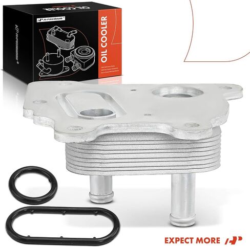 A-Premium Engine Oil Cooler Compatible with Nissan Altima 2014-2018 2.5L, Rogue 2014-2020 2.5L in Saudi Arabia
