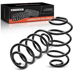A-Premium 2Pcs Rear Suspension Coil Spring Set Compatible with Kia Sportage 1995-2002 L4 2.0L, Driver and Passenger Side, Replace# 0K01828010A, 0K01828011D in Kuwait