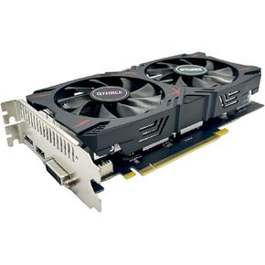 QTHREE Geforce GTX 750 4GB Graphics Card,GDDR5,128Bit,GPU Video Card for PC Gaming,PCI Express x16,HDMI, DVI, VGA,Dual Fans Cooling,Low Power in Kuwait