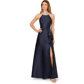 Adrianna Papell Women's Embellished Mikado Gown in Kuwait