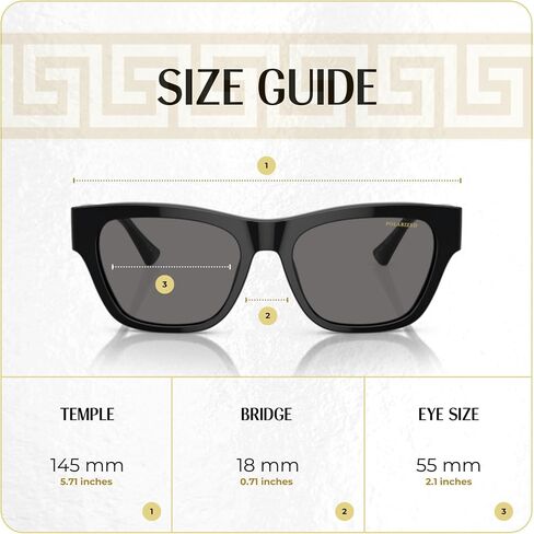 Versace VE4457 Square Sunglasses for Men +BUNDLE with ACCESSORY EYEWEAR KIT in Saudi Arabia