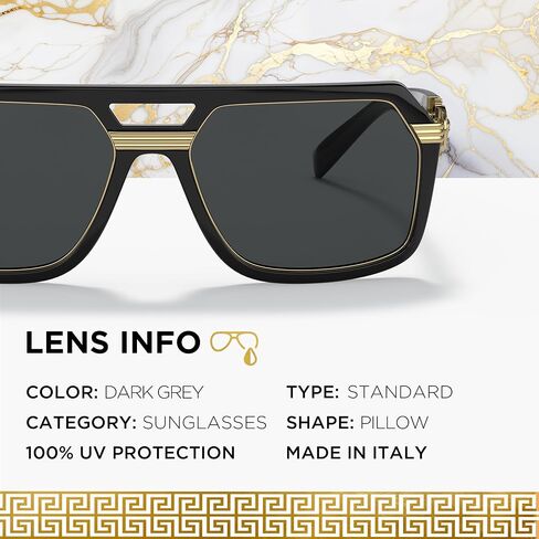VERSACE VE4399 Greca Medusa Sunglasses with Luxury Eyewear kit in Saudi Arabia