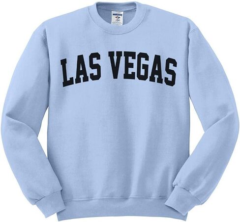 Las Vegas College Style Sweatshirt Unisex in Saudi Arabia
