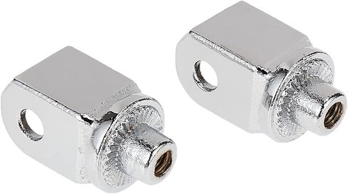 Kuryakyn 8815 Splined Male Mount Peg Adapters for Front Footpegs and Floorboards: 1996-2018 Honda Motorcycles, Chrome, 1 Pair, Medium in Saudi Arabia