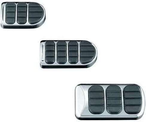 Kuryakyn 8083 Motorcycle Footpeg Components: Replacement Rubber Pads for ISO Brake Pedal Pad, Black in Saudi Arabia