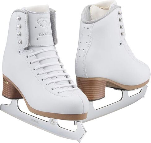 Jackson Ultima Fusion Freestyle with Aspire Blade FS2190 / Figure Ice Skates for Women - Width: Wide - W, Size: Adult 7.5 in Kuwait
