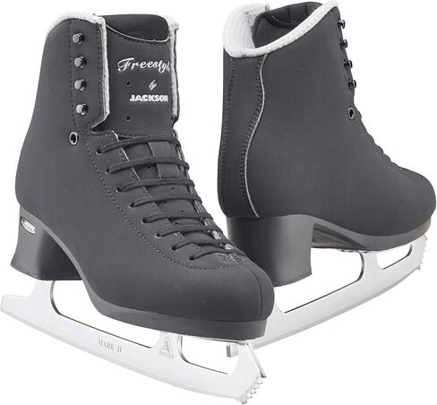 Jackson Ultima Fusion Freestyle with Aspire Blade FS2190 / Figure Ice Skates for Women - Width: Wide - W, Size: Adult 7.5 in Kuwait