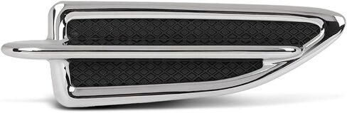 G-PLUS Left Fender Vent Insert Chrome Molding Trim, Compatible with Ford Escape 2013-2015, Driver Side, FO1266100, CJ5Z16228AA in Saudi Arabia