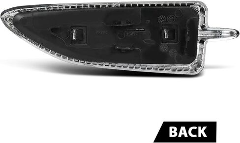 G-PLUS Left Fender Vent Insert Chrome Molding Trim, Compatible with Ford Escape 2013-2015, Driver Side, FO1266100, CJ5Z16228AA in Saudi Arabia