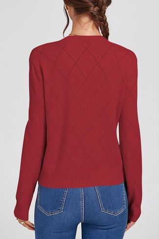 Cakulo Womens Cropped Cardigan Sweaters Lightweight Open Front Knit Cardigans Fall Outfits Fashion Clothes 2025 in Saudi Arabia