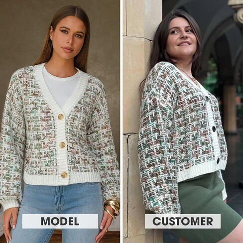EXLURA Women's Chunky Knit Open Front Cardigan Sweaters Long Sleeve Tweed Sweater Jacket Fall Winter Outerwear Coats 2025 in Saudi Arabia