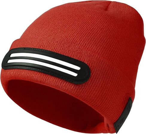 Beanie with Light, 230° Wide Beam Unisex USB Rechargeable, Headlamp Beanie Winter Knitted Cap Gifts for Men Dad Husband Him (Black) in Saudi Arabia