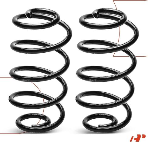 A-Premium 2Pcs Rear Suspension Coil Spring Set Compatible with Kia Sportage 1995-2002 L4 2.0L, Driver and Passenger Side, Replace# 0K01828010A, 0K01828011D in Saudi Arabia