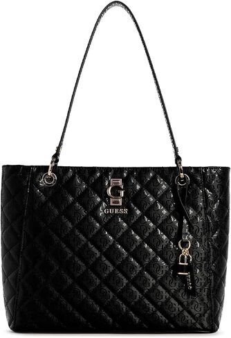 GUESS Bessey Noel Tote, Black in Saudi Arabia