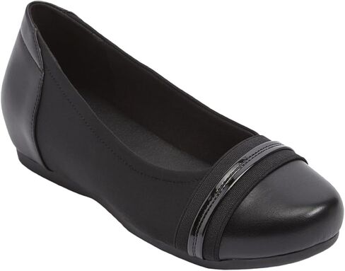 Avenue Women's Wide Width The Marlie Slip On Ballet Flat in Saudi Arabia