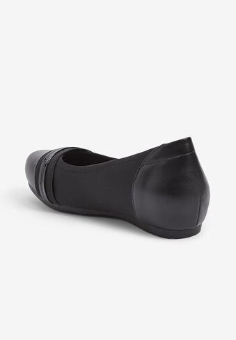 Avenue Women's Wide Width The Marlie Slip On Ballet Flat in Saudi Arabia
