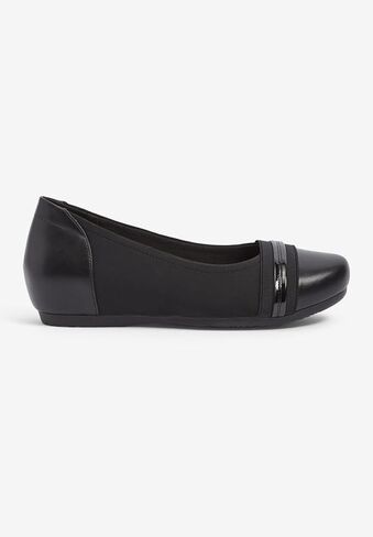 Avenue Women's Wide Width The Marlie Slip On Ballet Flat in Saudi Arabia