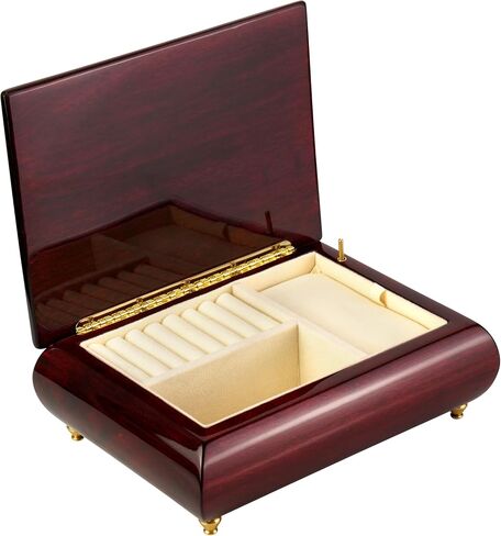 Noble Pack Mother of Pearl Jewelry Music Box For Women Wooden Large Music Box (Large) in Kuwait
