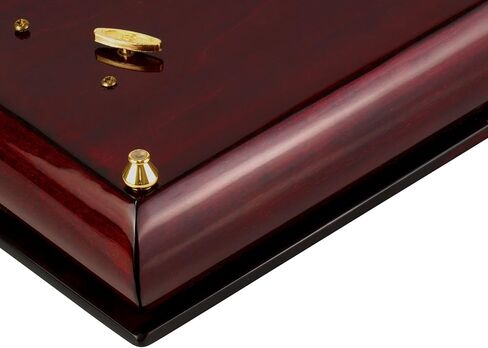 Noble Pack Mother of Pearl Jewelry Music Box For Women Wooden Large Music Box (Large) in Kuwait